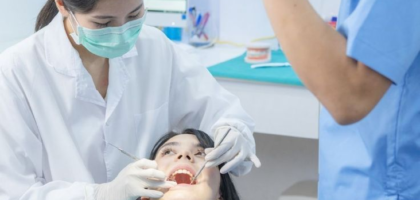 Professional dental cleaning and tartar removal at Jireh Dental Group.